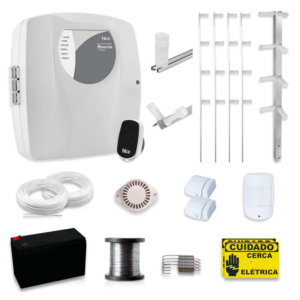 Kit Cerca Elétrica Residencial Intelbras C/ Alarme